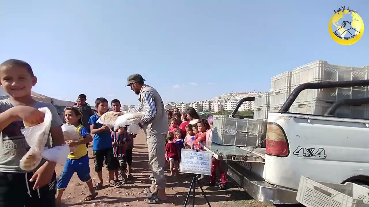 İdlib'te Ekmek Dağıtımlarımız Sürüyor
