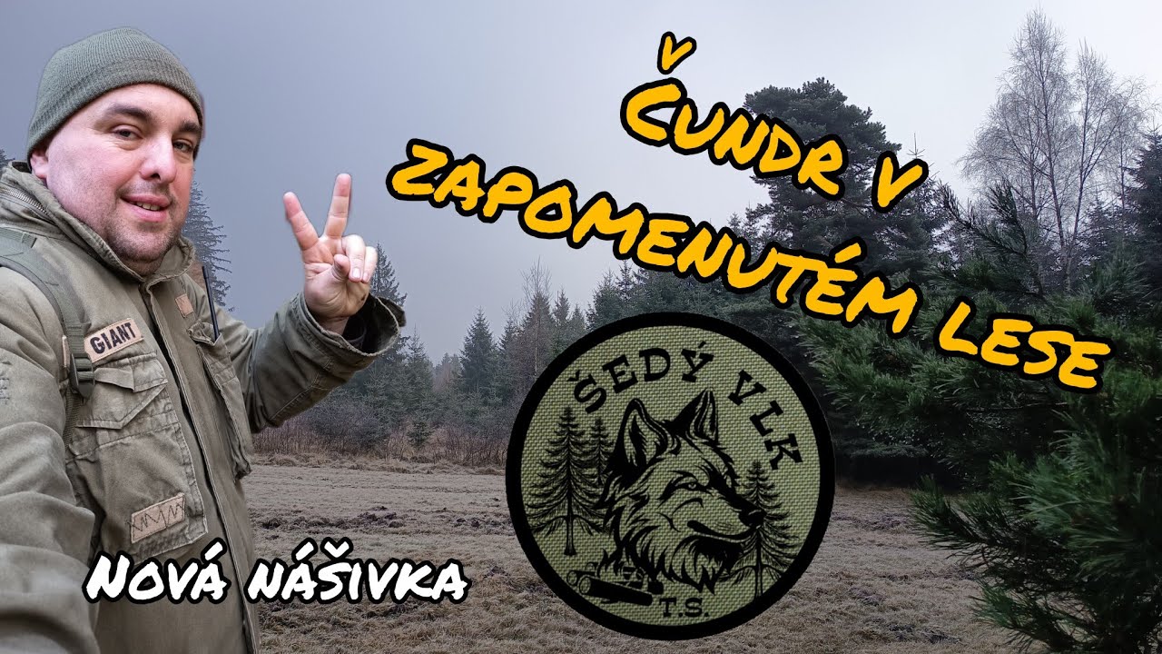Čundr v zapomenutém lese | nový styl nášivek | vysílačka TYT TH-UV99