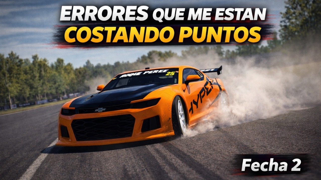Pido disculpas: El error que arruinó la carrera a otro piloto - Camaro v8 - Assetto Corsa ONLINE