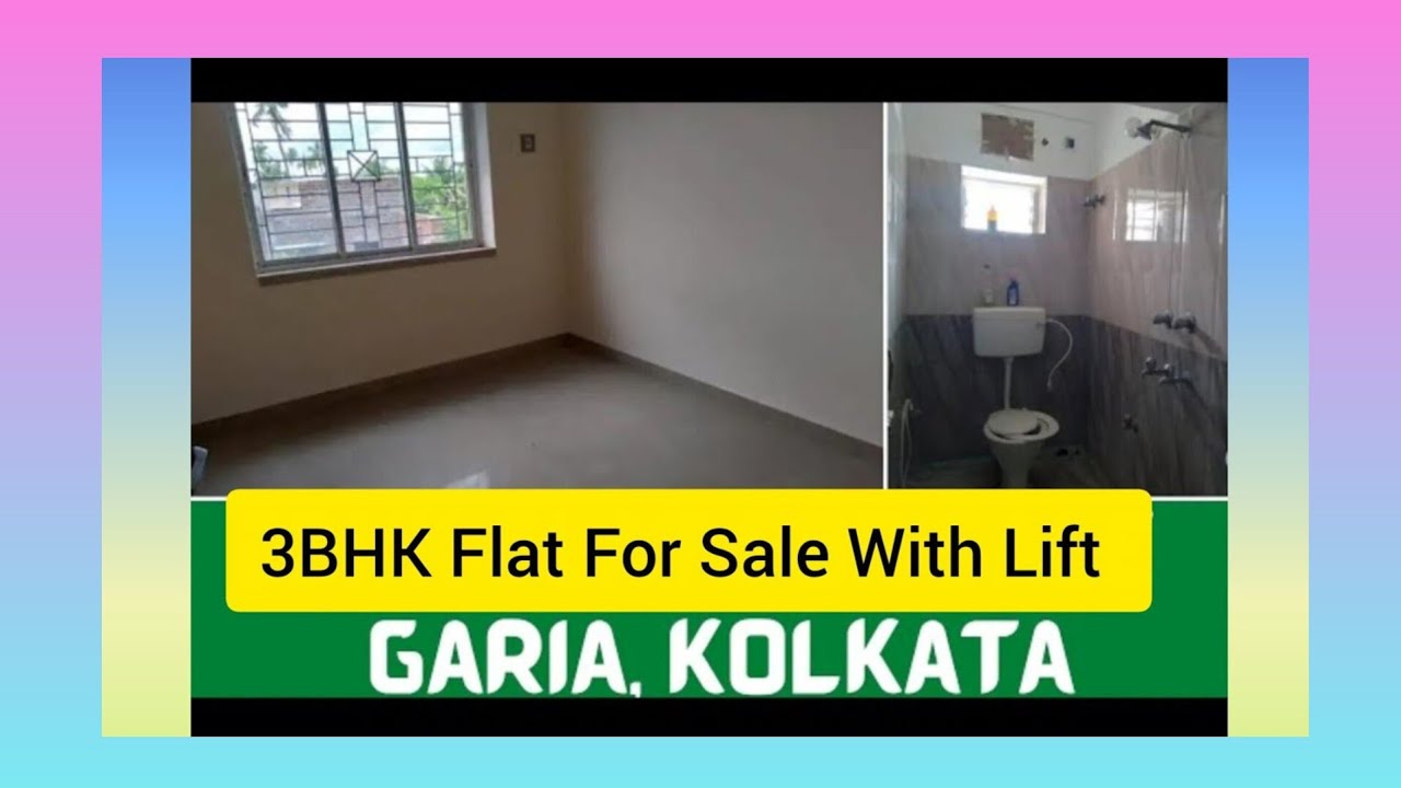 3 BHK 1210 SQFT New Flat For Sale Walking Distance From Garia More Loan Avialable With Lift #3bhk 