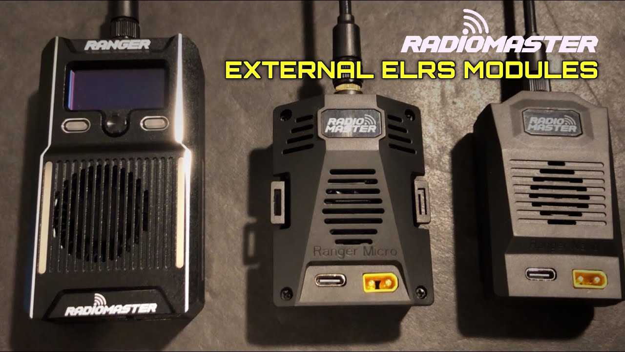 Обзор внешних модулей ELRS Radiomaster и приемника ELRS RP3.