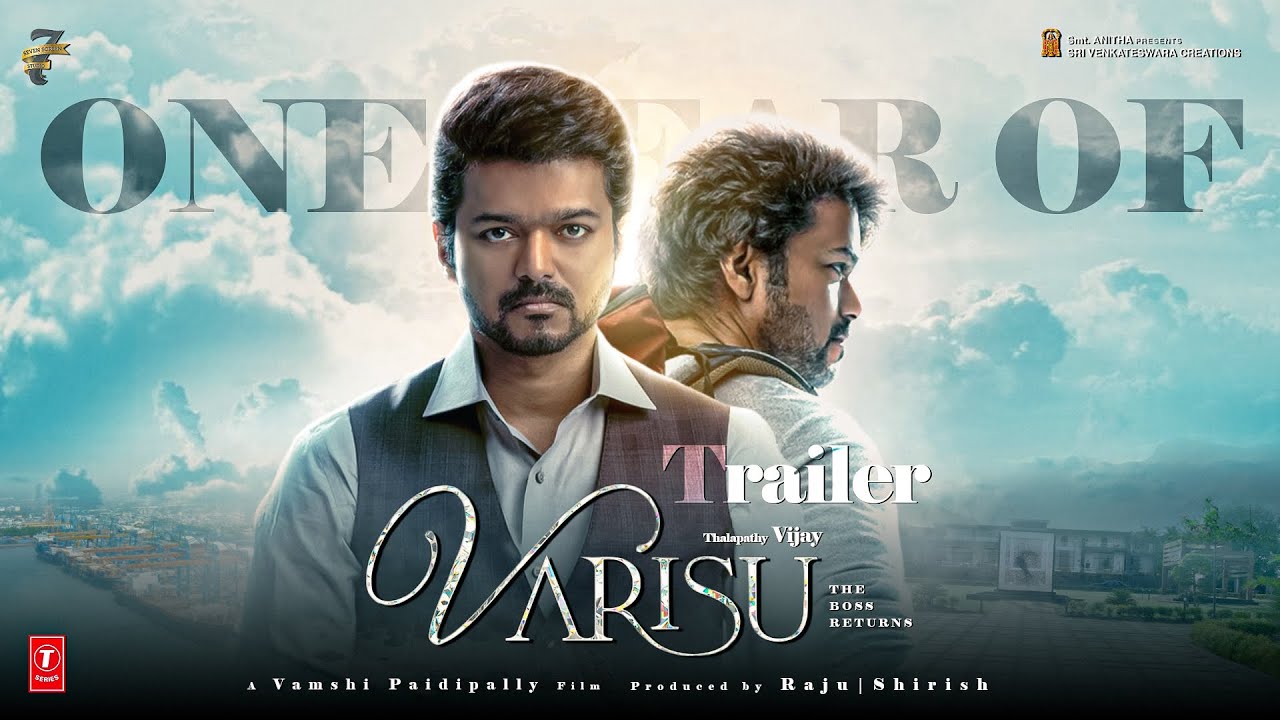 One Year of Varisu - Trailer | Thalapathy Vijay | Vamshi | Dil Raju | S Thaman | KSK Editz & Mashup