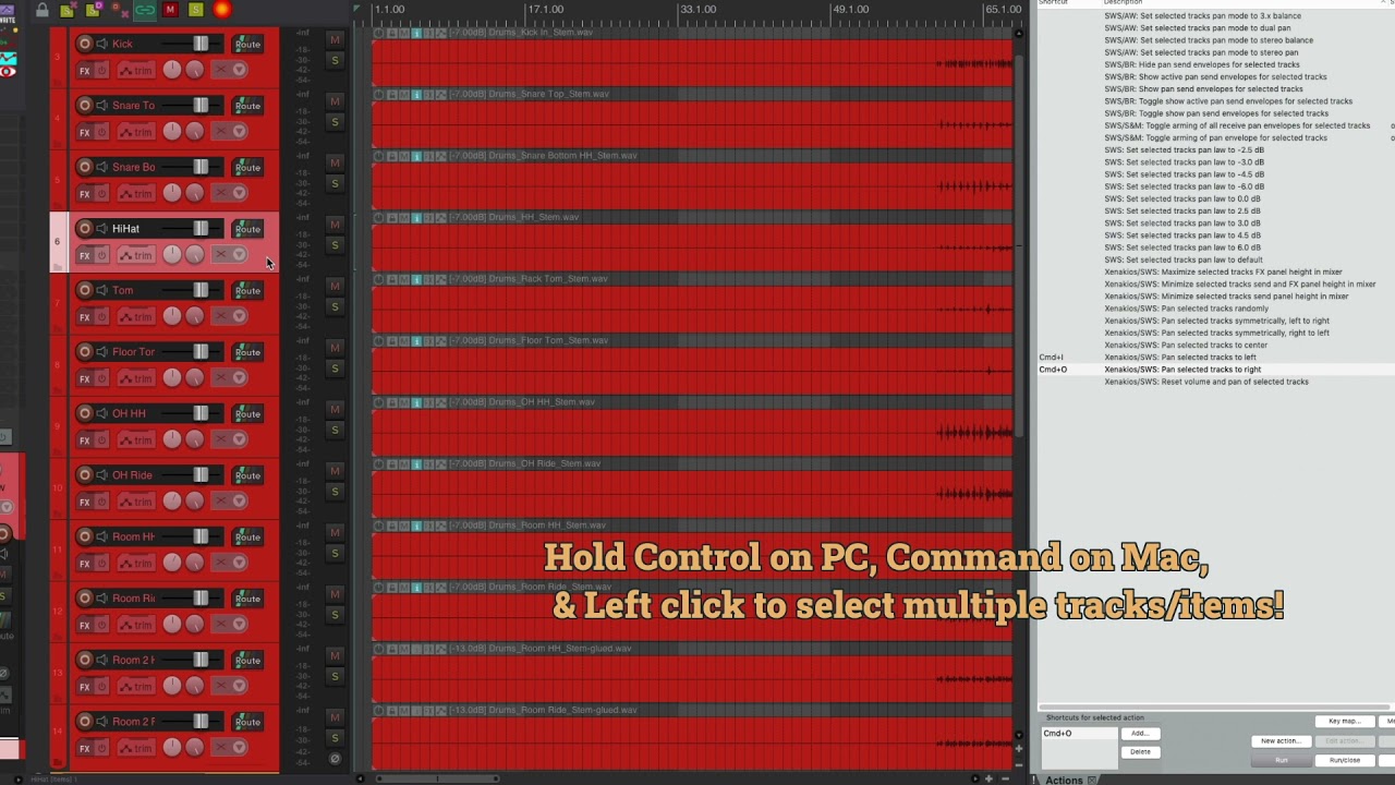 An Introduction to SWS Extensions in REAPER