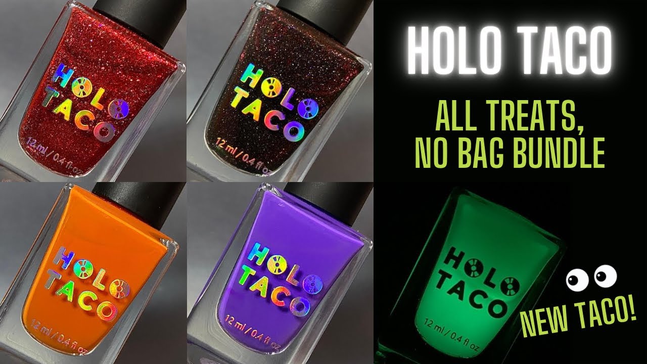 Holo Taco Wicked Sister Duo & Spooky Treats Bundle 🎃💜👻 | Swatches + Comparisons!