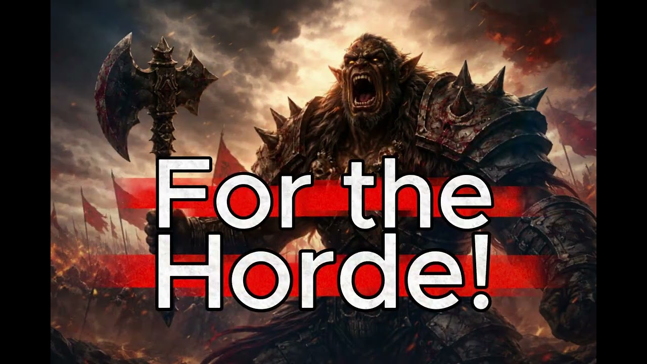 For the Horde - Epic fantasy battle Anthem