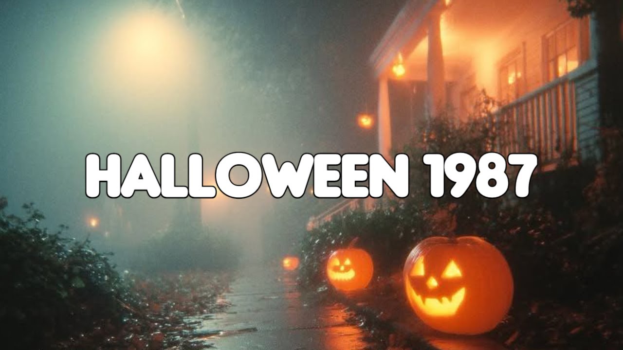 🎃 It's Halloween 1987 - Spooky Nostalgic 80s Synth Horror Music
