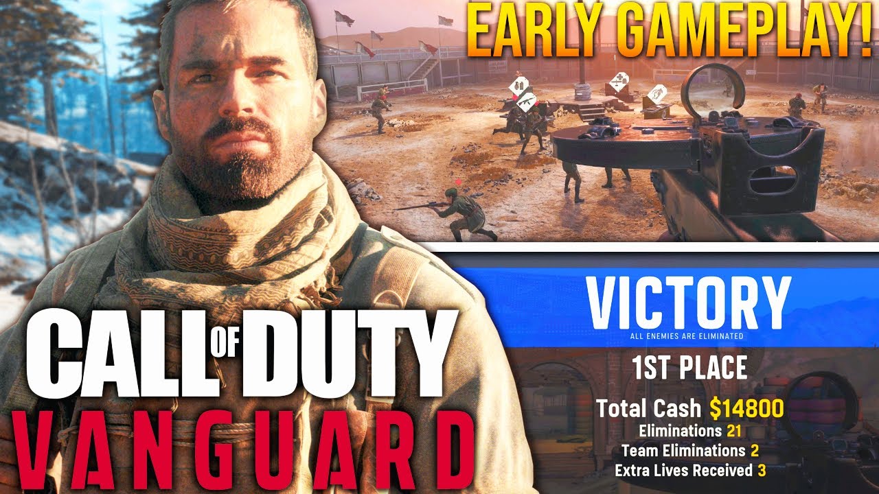 I PLAYED VANGUARD EARLY! (Call Of Duty VANGUARD MULTIPLAYER GAMEPLAY)
