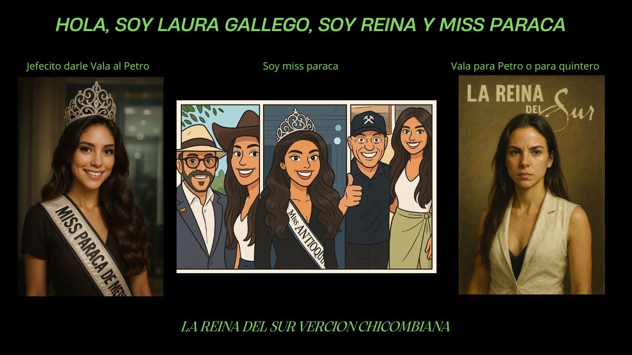 Hola, soy Laura Gallego, soy reina y Miss Paraca #MissBala #ParacaTriste