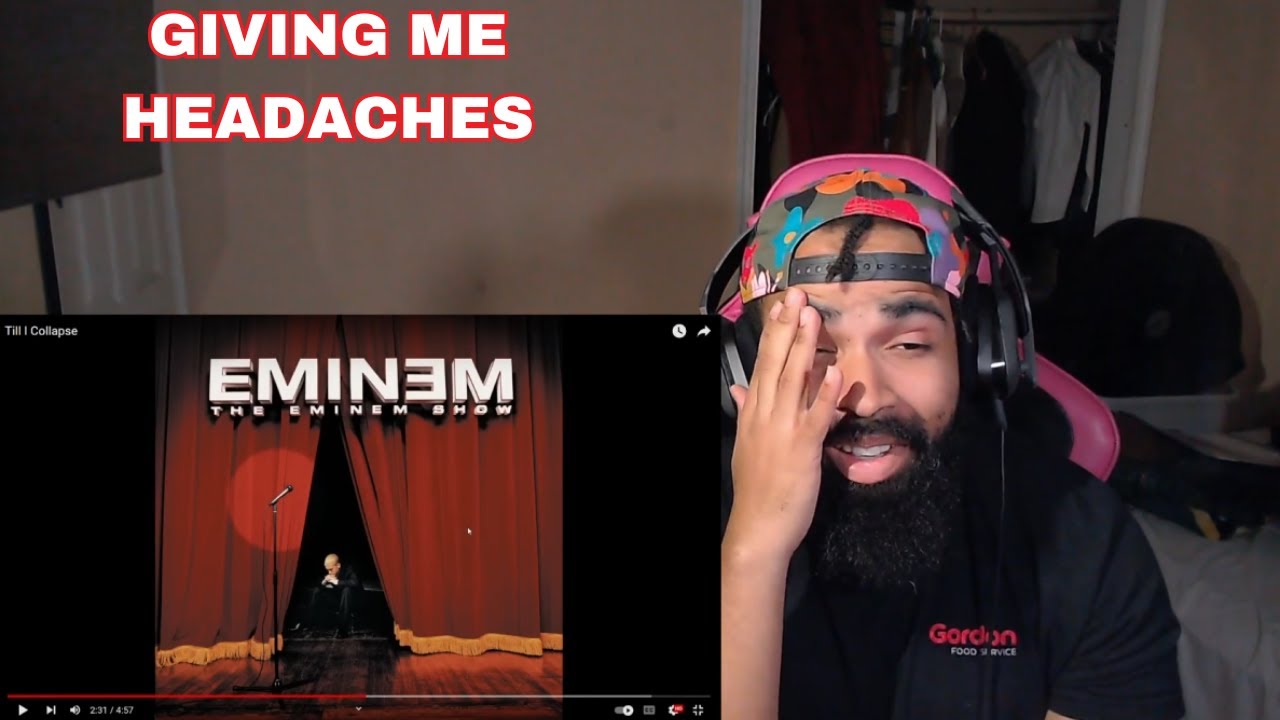 My First Time Ever Listening To Eminem | Eminem - Till I Collapse |REACTION