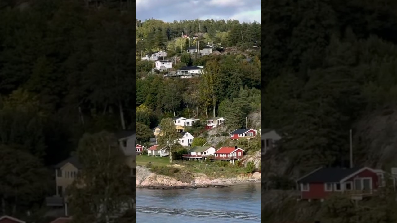 Sea Journey from Denmark to Oslo| Stunning Swedish Coastal Villages 