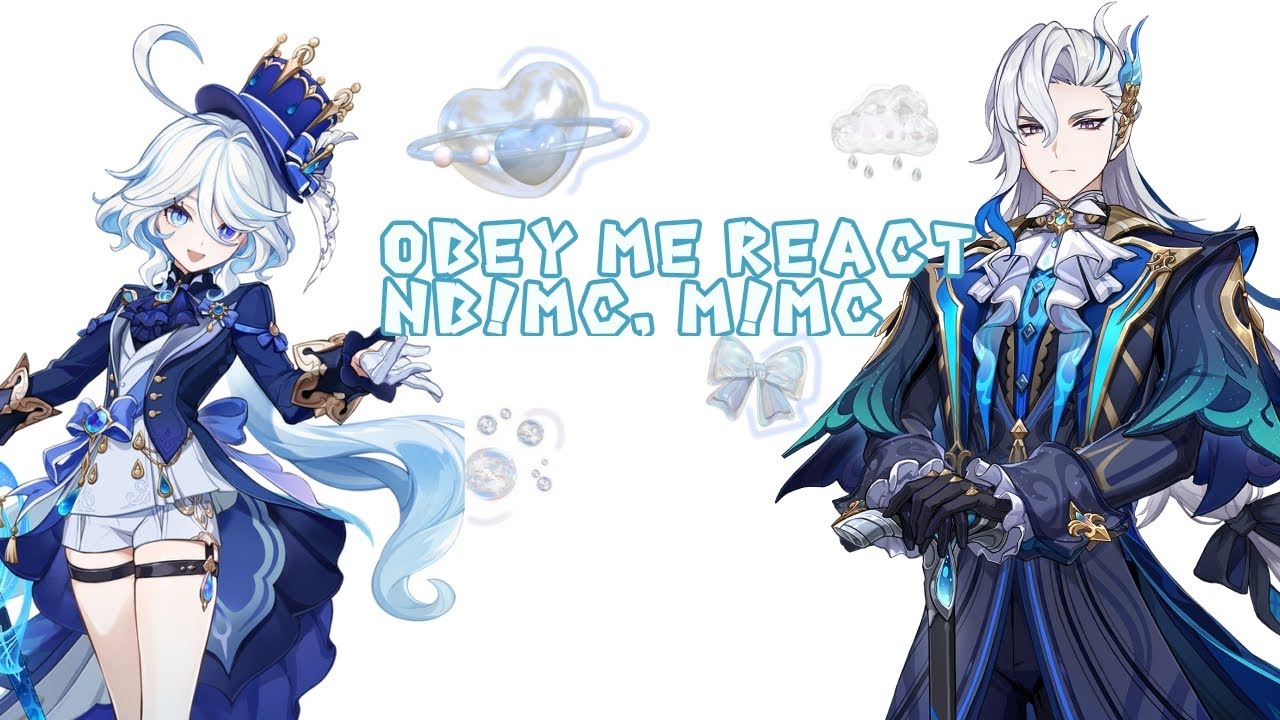 Obey Me! react to NB!Mc and M!Mc [1/1]