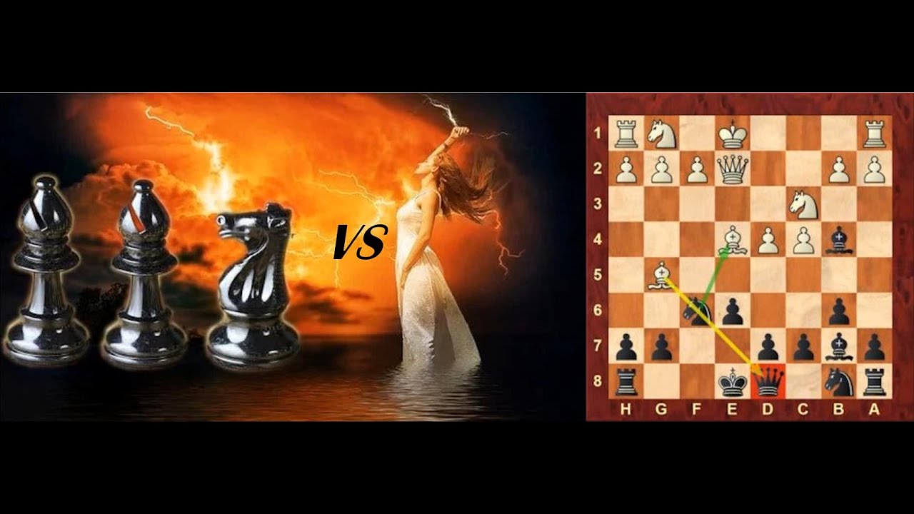 ♛Damen Gambit♛ wörtlich // aggressive Eröffnung für Schwarz (c4-b6)