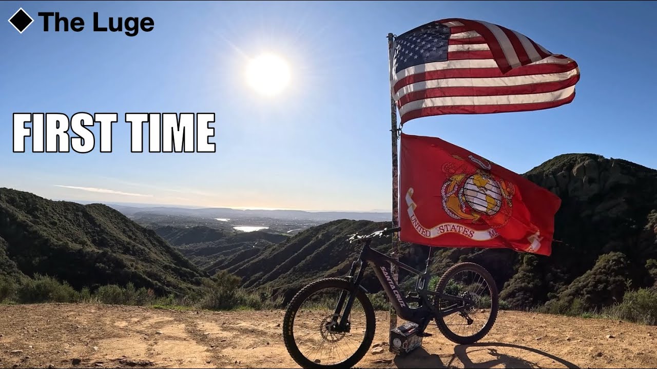 Первое приключение на знаменитой санной трассе округа Ориндж.