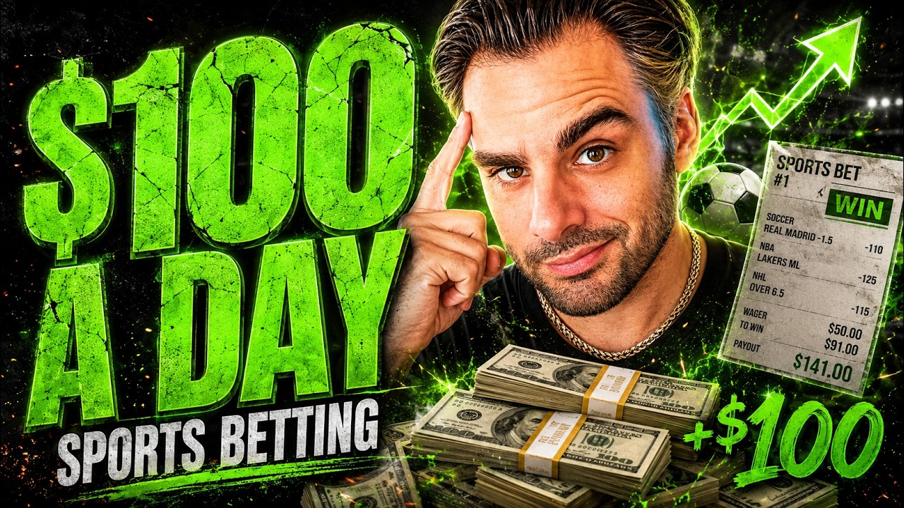 How To Make $100 A Day Sports Betting