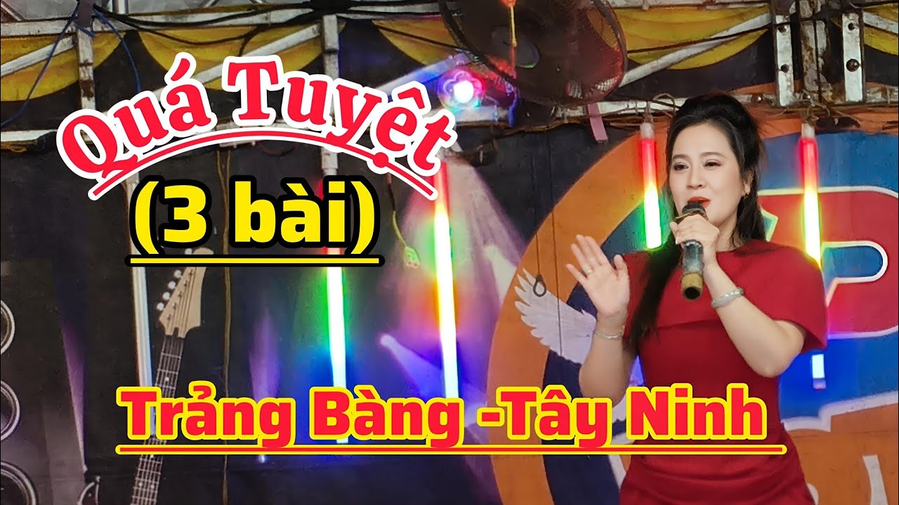 QUÁ HAY! Hồng Loan hát 3 bài tại Trảng Bàng -Tây Ninh 