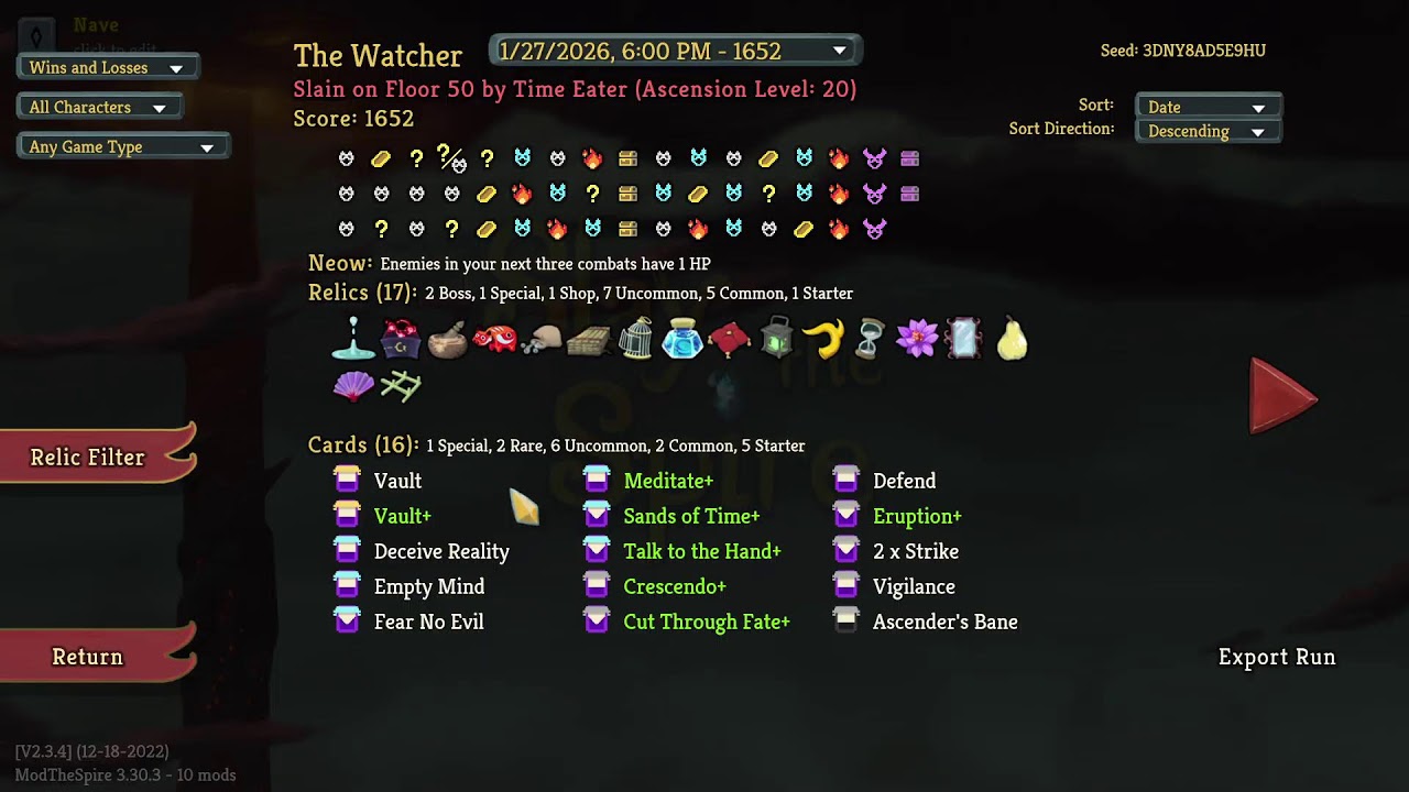 33 Days - A20H Slay the Spire