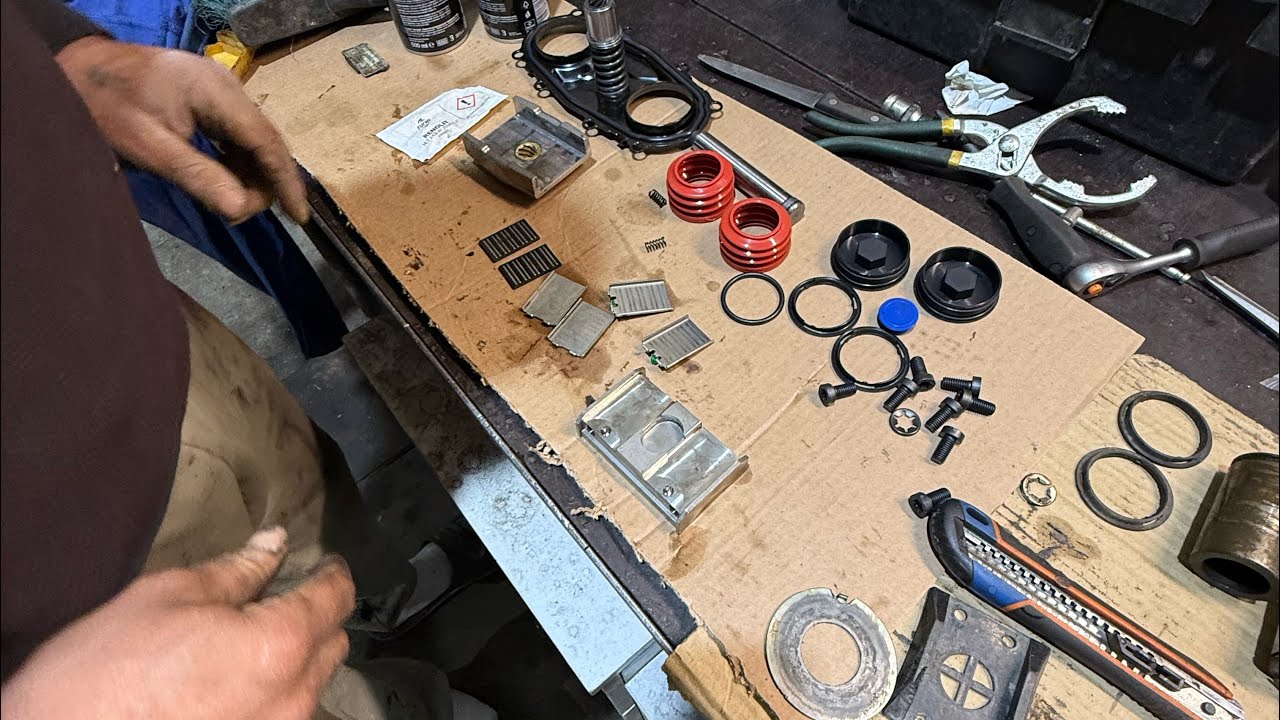 Переборка тормозного суппорта BPW😁👍