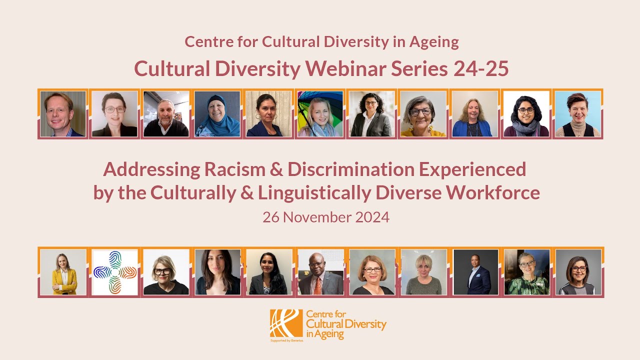 Addressing Racism & Discrimination Experienced by Culturally & Linguistically Diverse Workforce