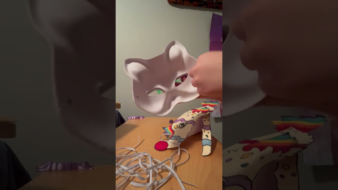 Therian mask un boxing !!!! 