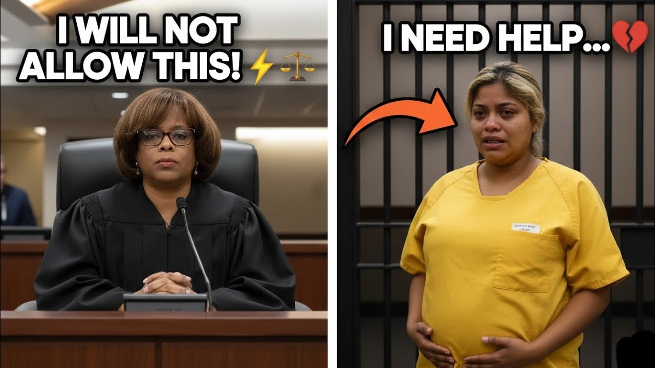 “Pregnant Defendant Faces Judge’s Brutal Reality Check ⚖️ Shocking Courtroom Moment”