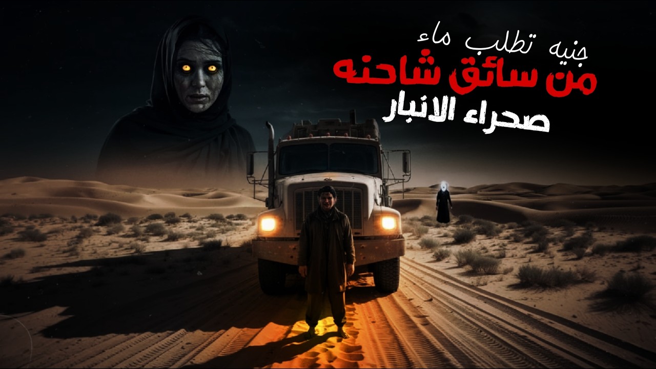 Джинн просит у водителя грузовика воды в пустыне Анбар. Ужасающая встреча.