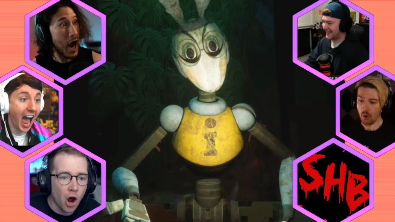 Gamers React to : Maskbot [Security Breach : Ruin]