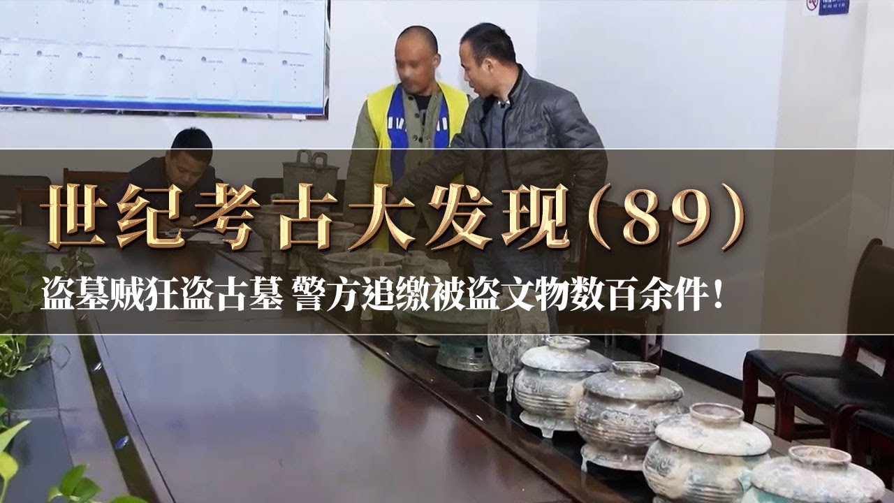 墓中究竟有什么珍宝？吸引盗墓贼疯狂盗掘！警方日夜不休 追缴被盗文物515件！《探索&middot;发现》世纪考古大发现（89）丨 中华国宝