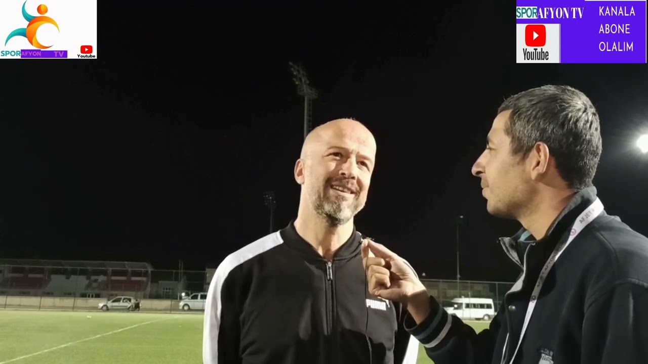 Afyon Demirspor - Sarık Köyü Gençlikspor Hazırlık Maçı Görüntüleri ve Röportajlar