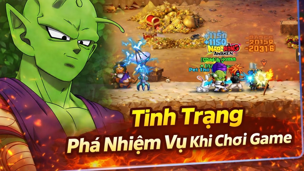 Ngọc Rồng Awaken Tình Trạng Phá Nhiệm Vụ Khi Chơi Game