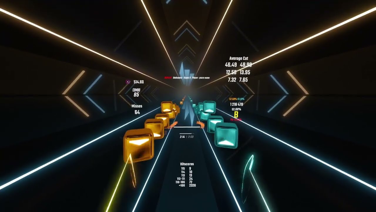 [Beat Saber] Leva || Stalemate - 54.52% - Level 31 Jumps