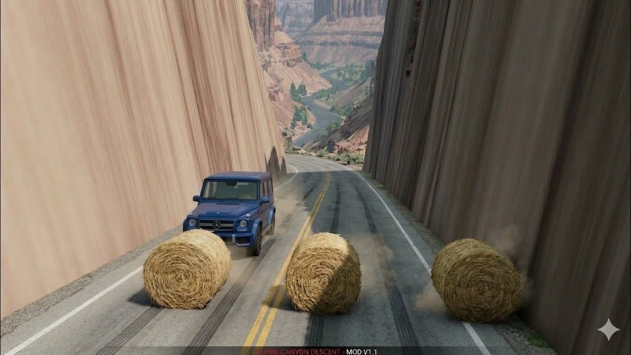 Race track with adoption vs different cars #beamngdrive #bngdrive #bng 