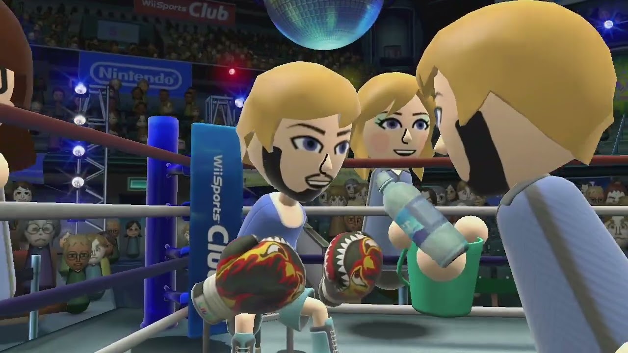 Wii Sports Club Boxing Vs Champion Pit
