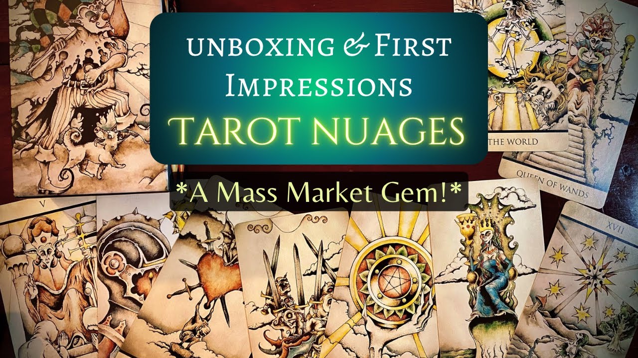 Tarot Nuages - Unboxing and First Impressions with Cassidy the Cardslinger