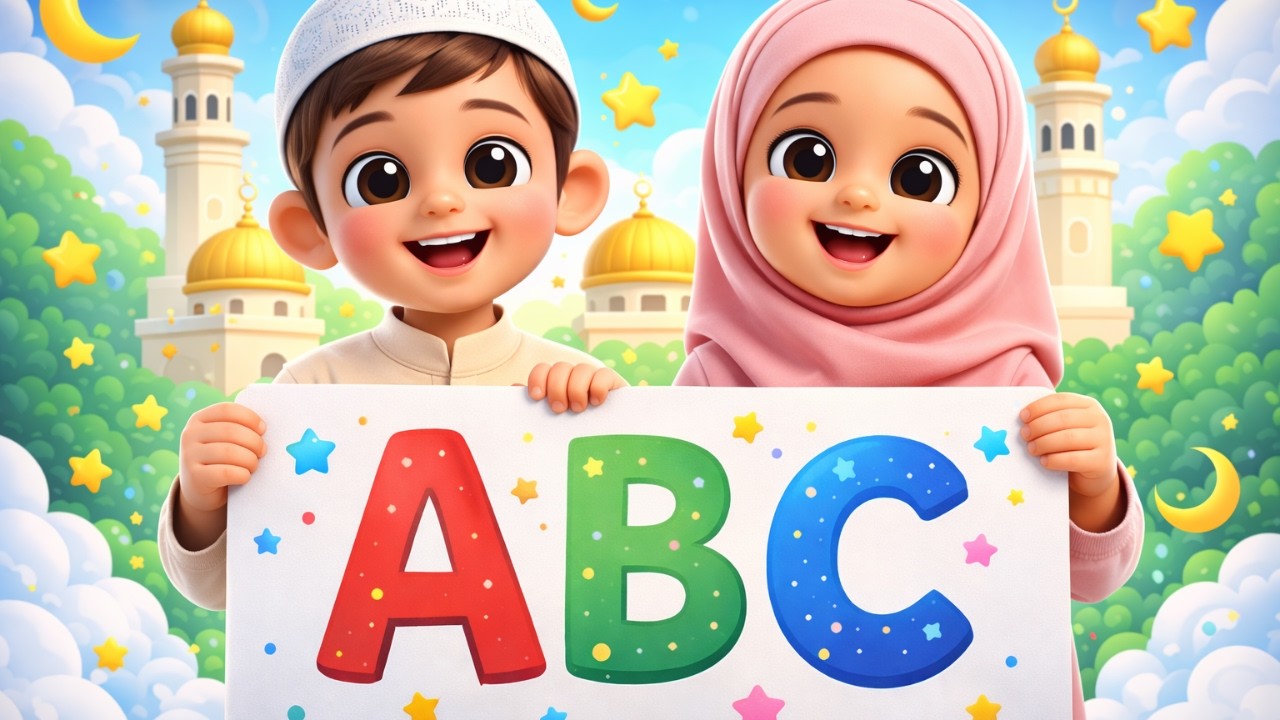 ABC ISLAMIC RHYMES | ISLAMIC LEARNING | MUSLIM KIDS | KIDS POEMS
