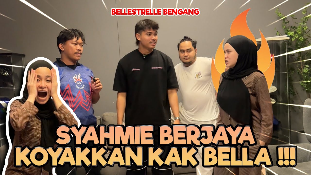 PRANK PALAU KAK BELLA!! SYAHMIE HAMPIR KENA LEMP4NG MUKA DENGAN KAK BELLA?KAK BELLA SAMPAI MENANGIS!