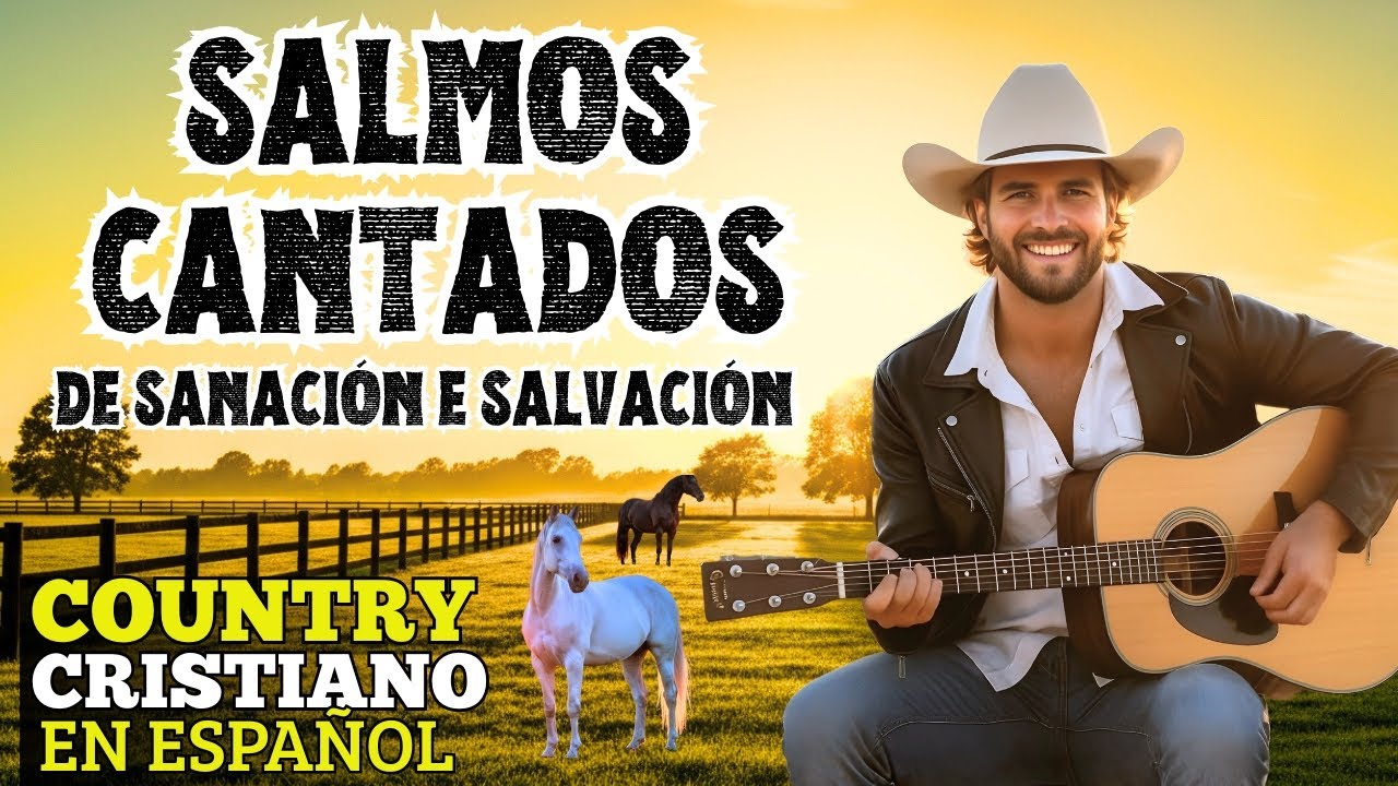 ✨MUSICA COUNTRY CRISTINA | Salmos Cantados de Sanación, salvación que fortalecem tu fe ❤️