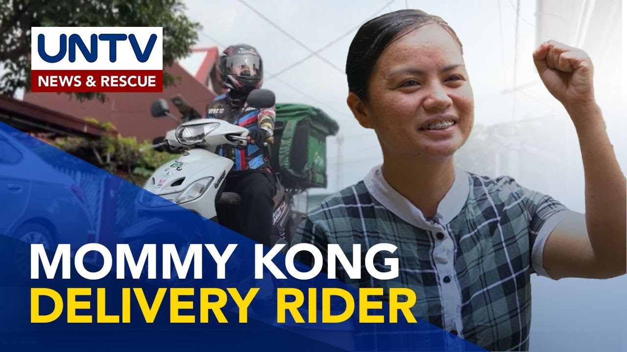 Ina, pumapasok bilang delivery rider para sa pamilya | Laban Lang