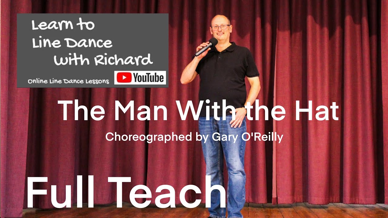 ABSOLUTE BEGINNER LINE DANCE LESSON 62 - The Man With the Hat - Part 1 - Full Teach