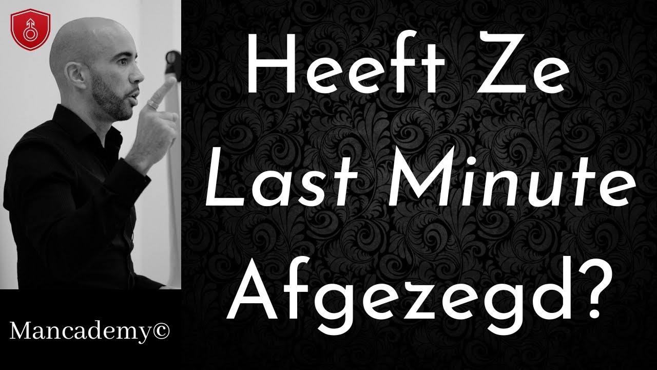 De Échte Reden Waarom Ze Je Date Annuleert