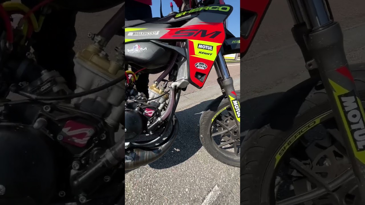 80 metrakit Pro race 4 #moto #50cc #krm #sherco #szorty #80cc