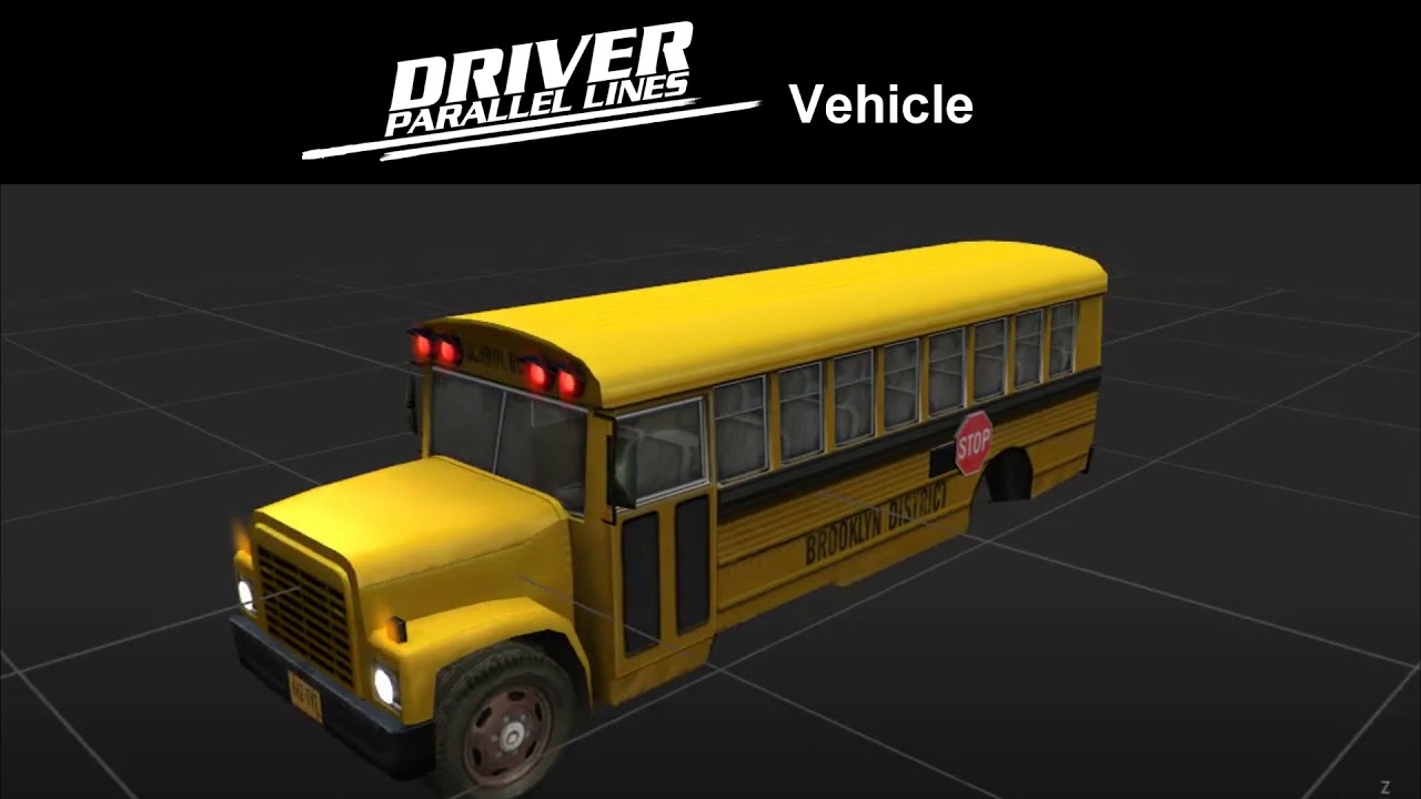 All Driver: Parallel Lines vehicle model view (Part 1/3)