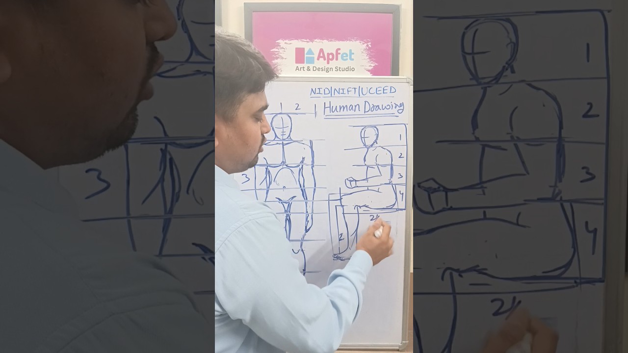 Human Drawing Practice For Design Exam Preparation 