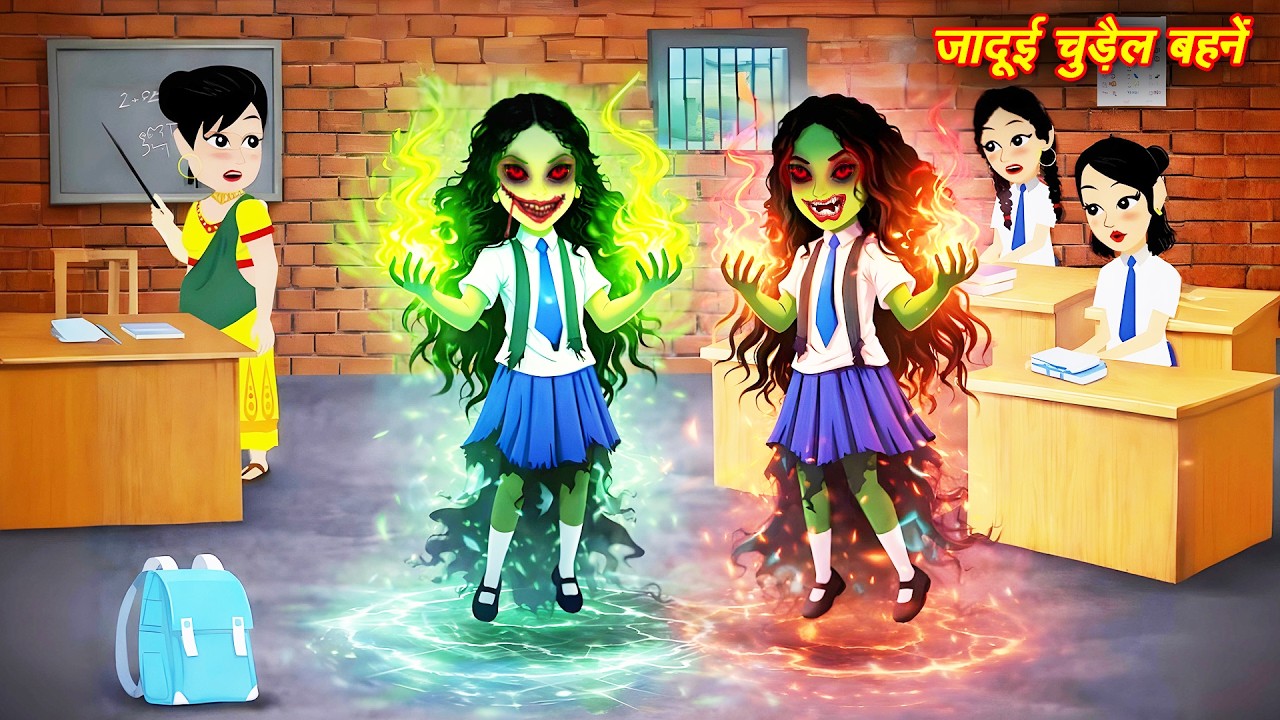 जादुई चुड़ैल बहनें Bhootiya Chudail Bahne | Chudail Bhootiya Bahne | Horror Stories | Horror Hindi
