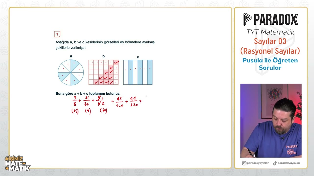 Sayılar-03 (Rasyonel Sayılar)-Pusula ile Öğreten Sorular