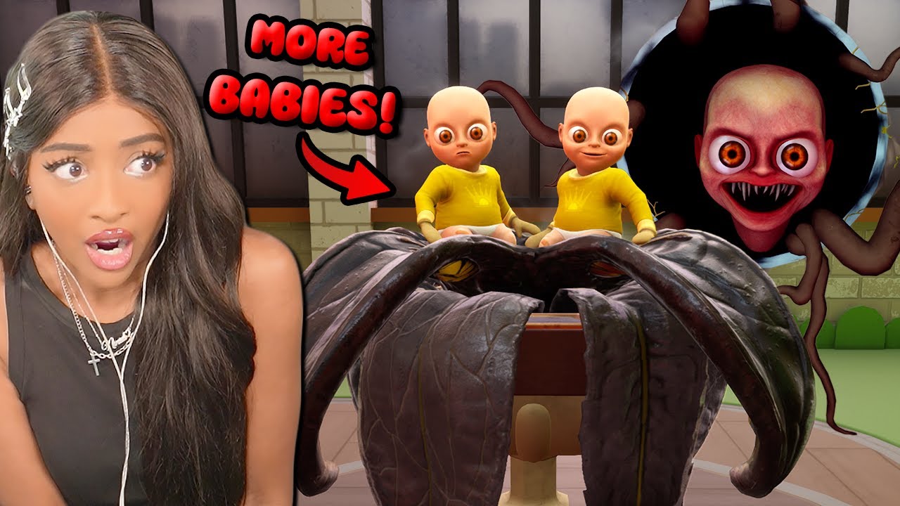 *NEW* There are MORE BABIES... I'm SCARED!! | The Baby in Yellow [Act 4: Crown Childcare]
