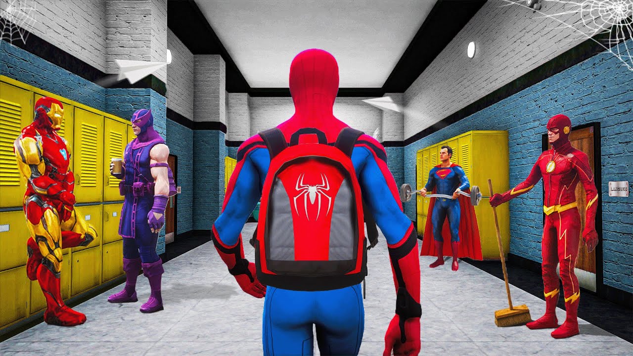 Joining AVENGERS ACADEMY In GTA 5!