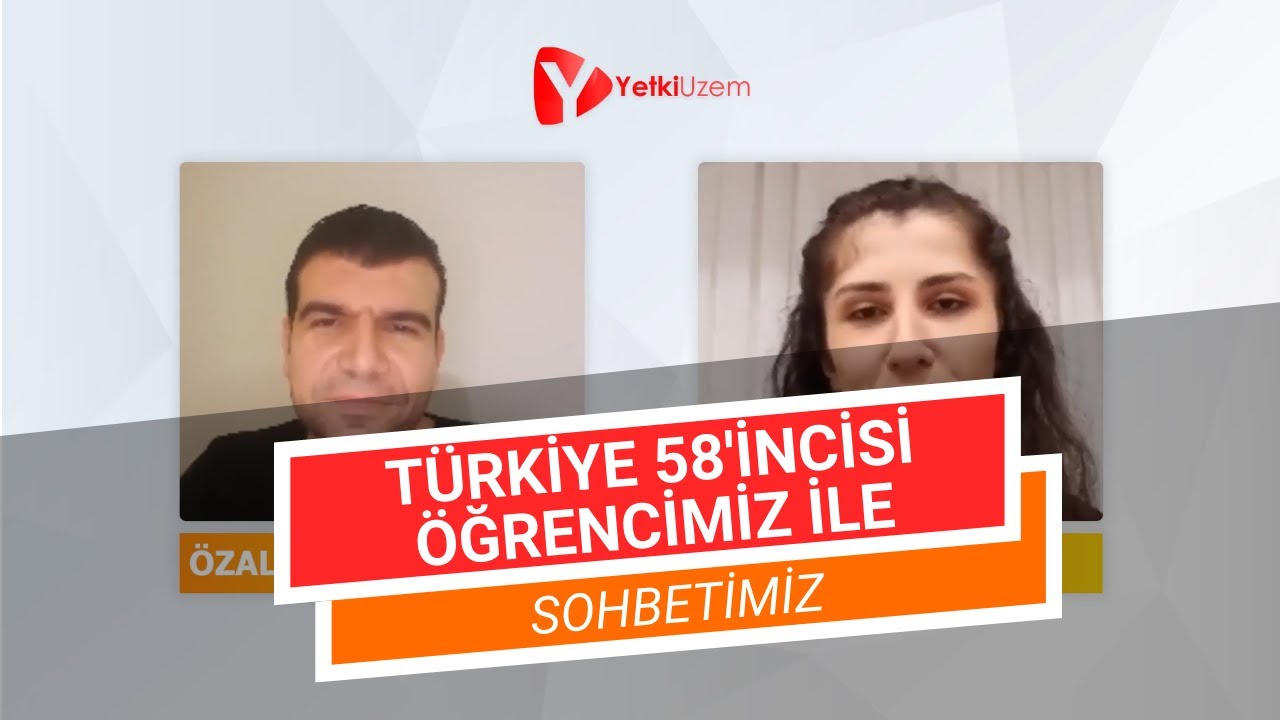İdari Hakimlik Türkiye 58'incisi Yetki Uzem Öğrencimiz İle Sohbetimiz.