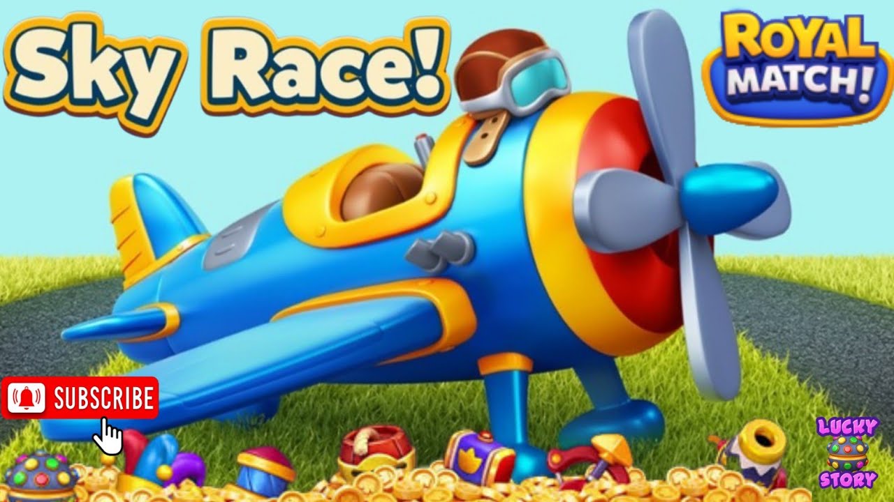 Royal Match Game Sky Race Level 6210-6219 Area 81