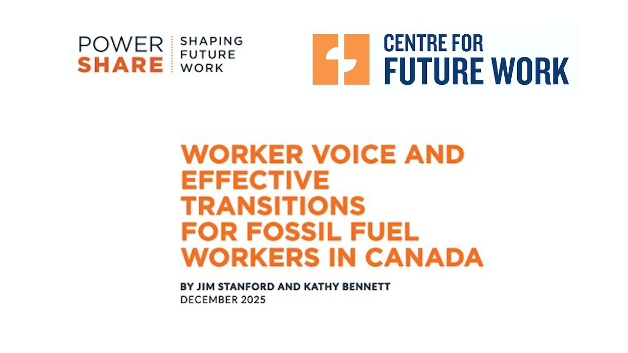 Голос работников и эффективные переходные процессы для работников нефтегазовой отрасли в Канаде