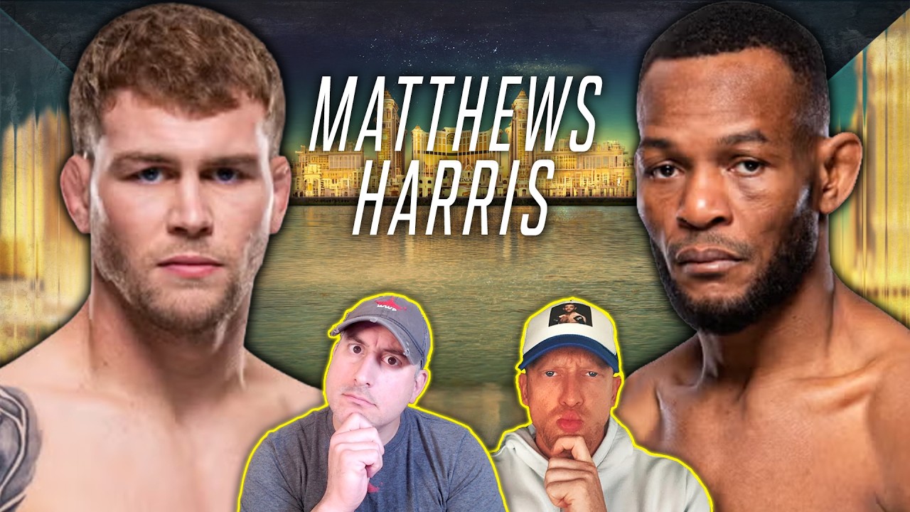 UFC Macau: Jake Matthews vs. Carlston Harris Prediction, Bets & DraftKings